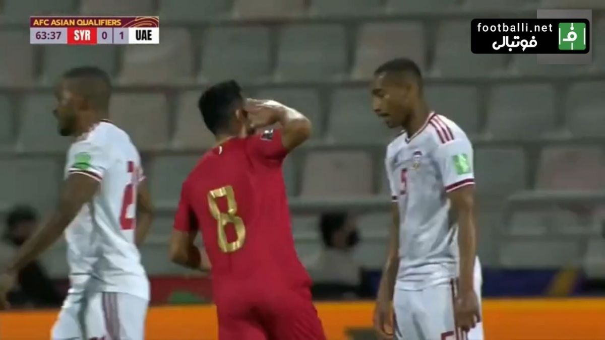 گل اول سوریه به امارات (محمود البحر)