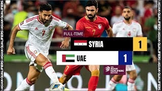 خلاصه بازی سوریه 1-1 امارات