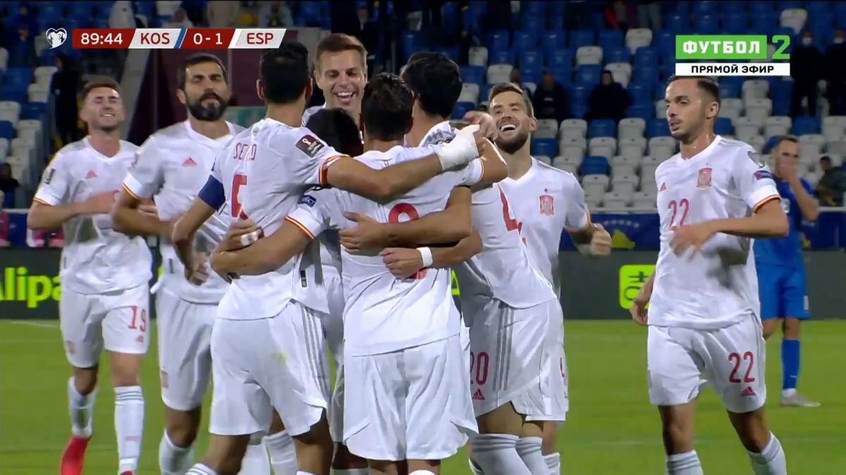 گل دوم اسپانیا به کوزوو (فران تورس)