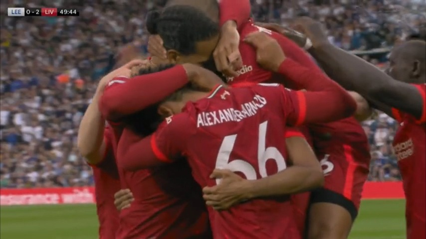 گل دوم لیورپول به لیدزیونایتد (فابینیو)