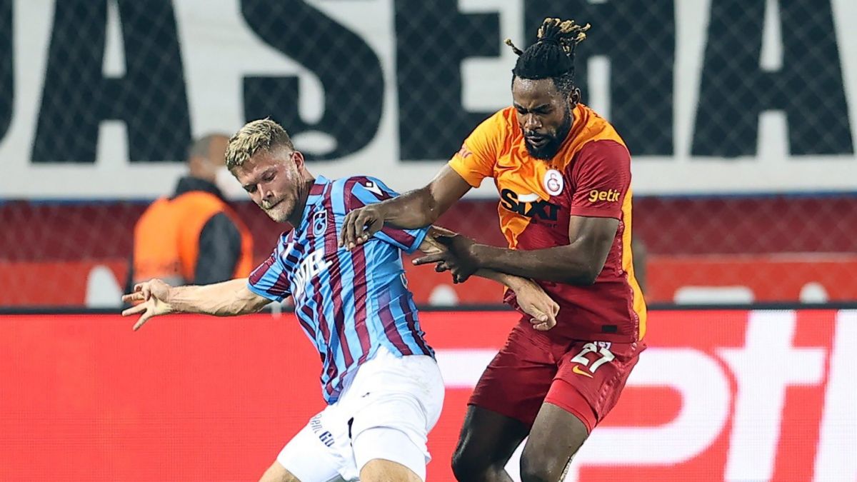 خلاصه بازی ترابزون اسپور 2-2 گالاتاسرای