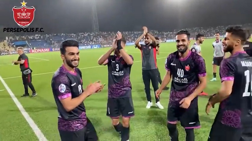 حواشی برد سرخپوشان مقابل استقلال تاجیکستان از نگاه دوربین باشگاه پرسپولیس