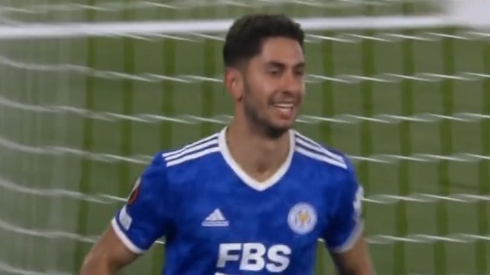 گل اول لسترسیتی به ناپولی (پرز)