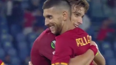 گل سوم رم به زسکا صوفیه (دبل پلگرینی)