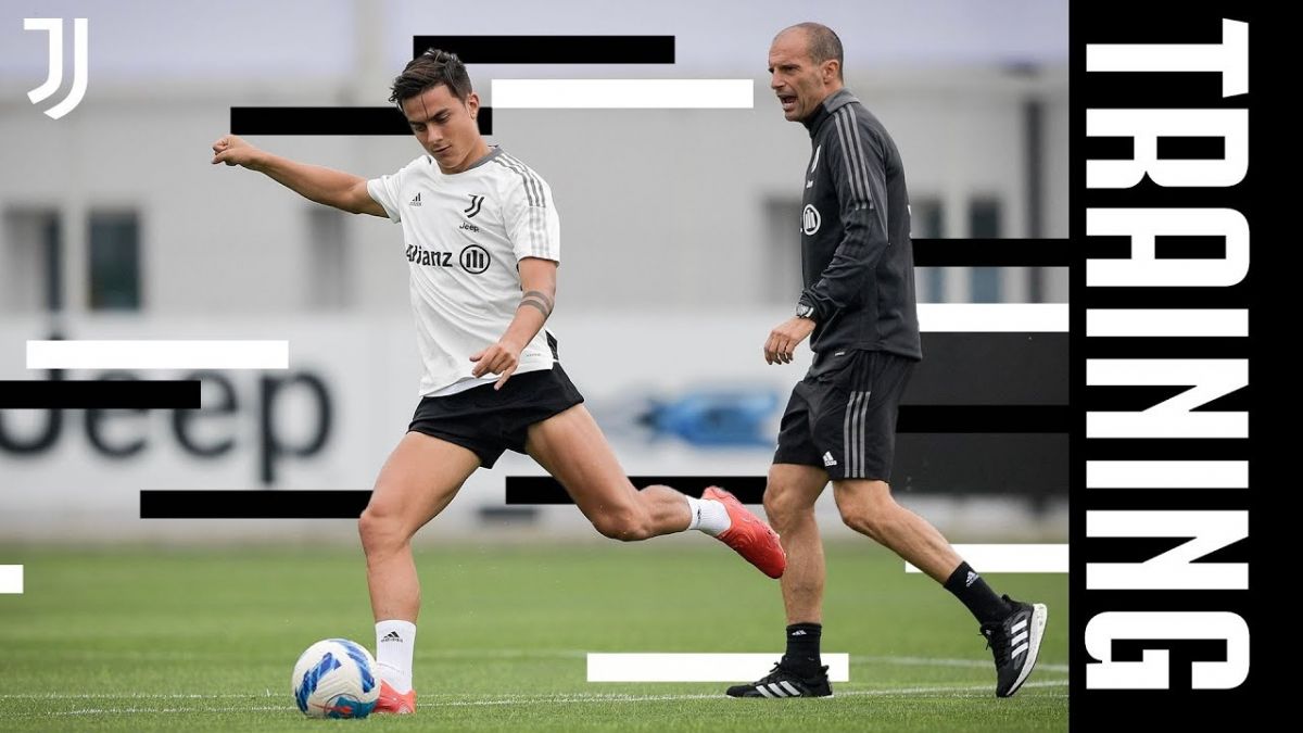 تمرین یوونتوس برای تقابل با میلان