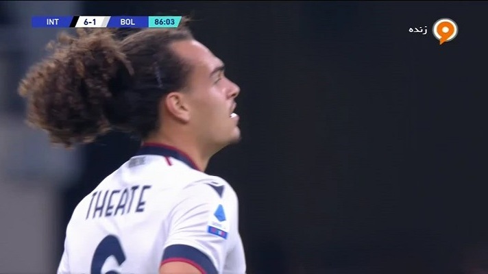 گل اول بولونیا به اینتر (آرتور)