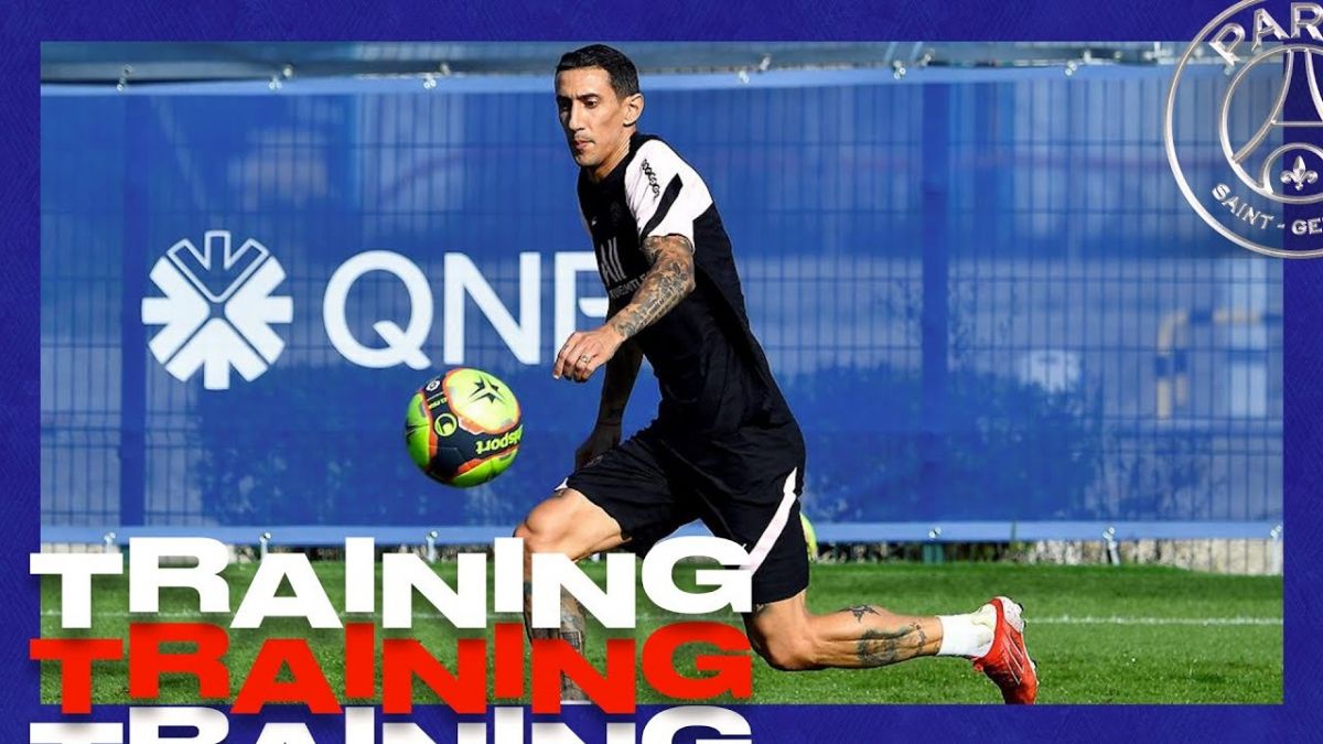 تمرینات پاری سن ژرمن برای تقابل با لیون