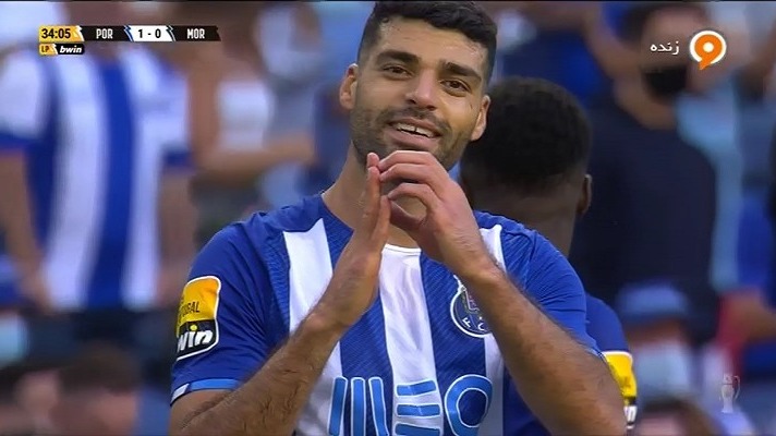 گل اول پورتو به موریرنزه (طارمی - پنالتی)