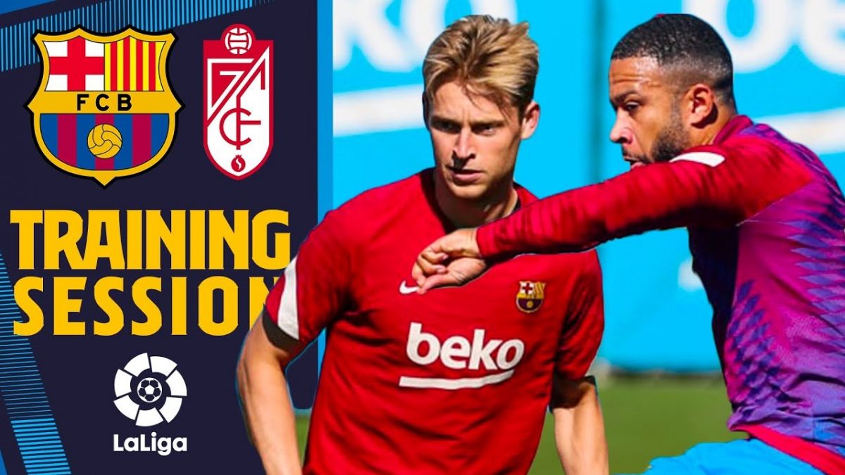 آخرین تمرین بارسلونا برای تقابل با گرانادا