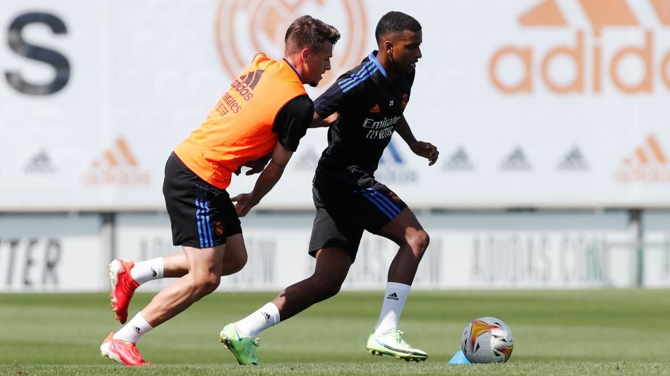 تمرین رئال مادرید برای تقابل با مایورکا