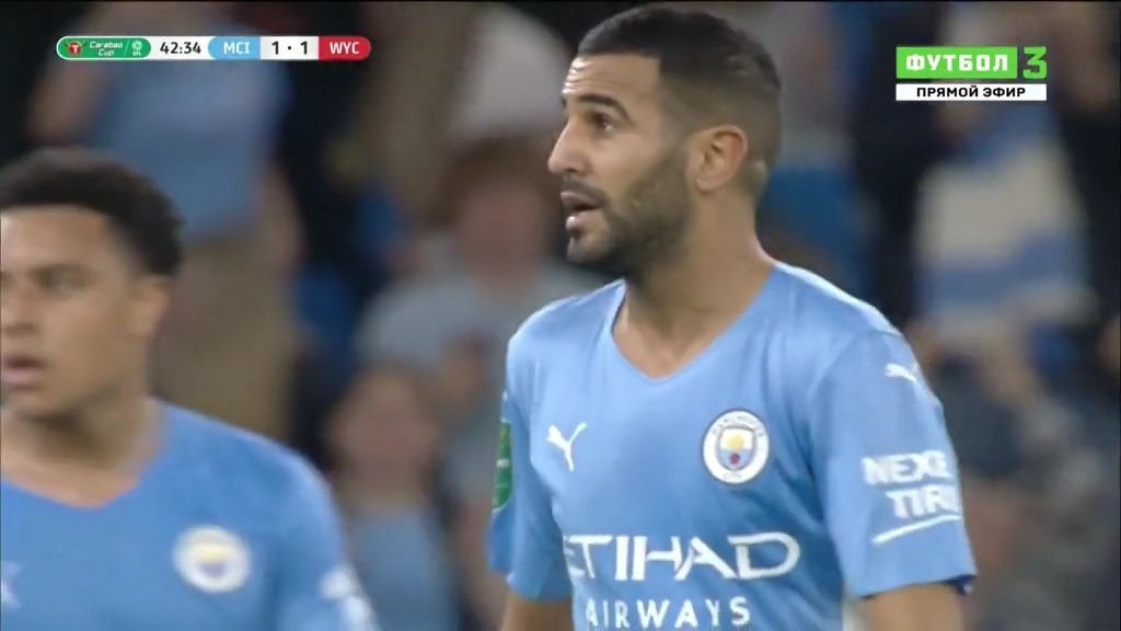 گل دوم منچسترسیتی به وایکام واندررز (ریاض محرز)