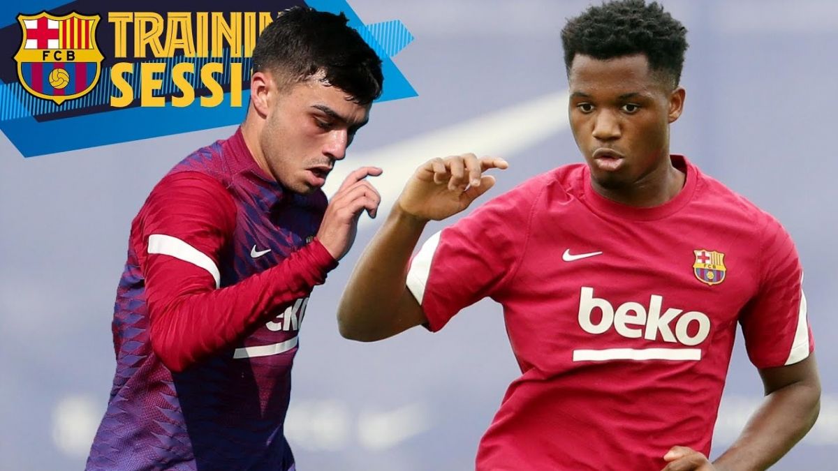 آخرین تمرین بارسلونا برای تقابل با لوانته