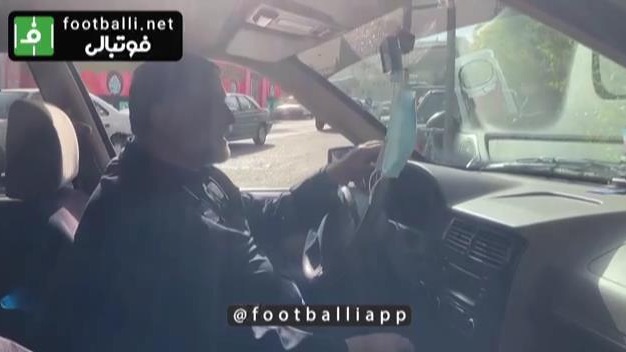 اختصاصی/ ورود مصطفی آجورلو به ساختمان باشگاه استقلال