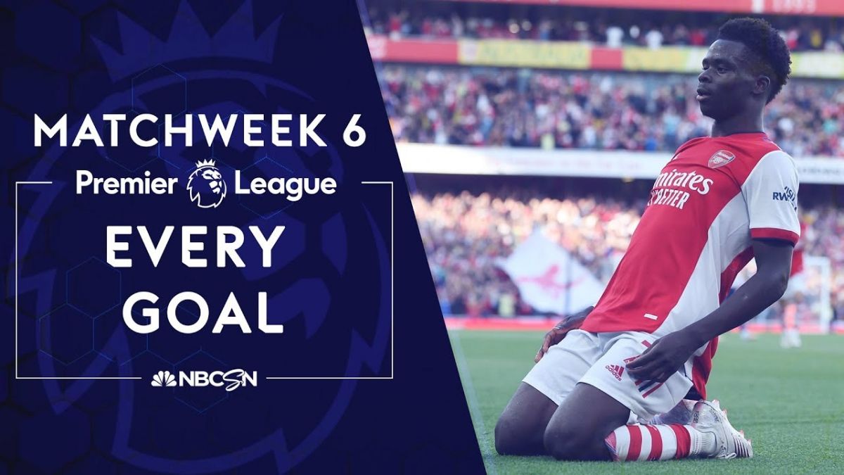 تمام گلهای هفته ششم لیگ برتر انگلیس 22-2021