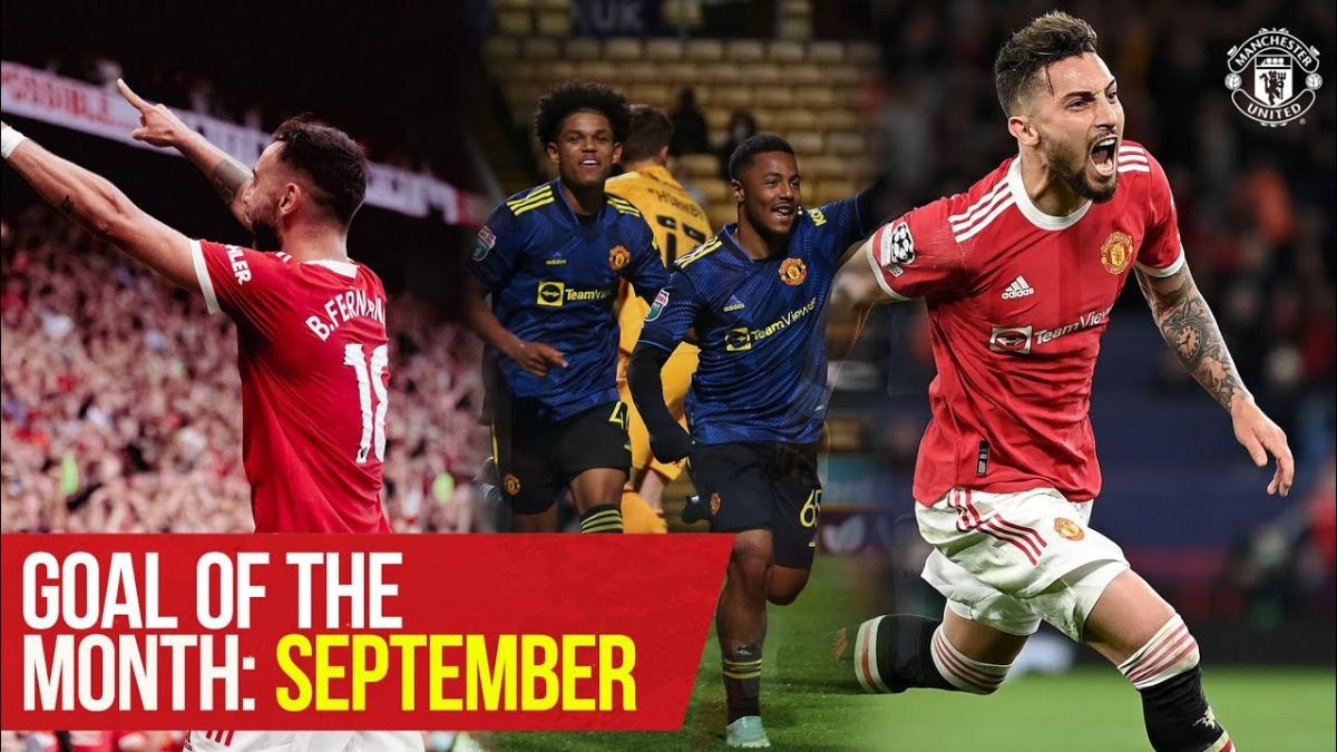 گلهای برتر منچستریونایتد در ماه سپتامبر 2021