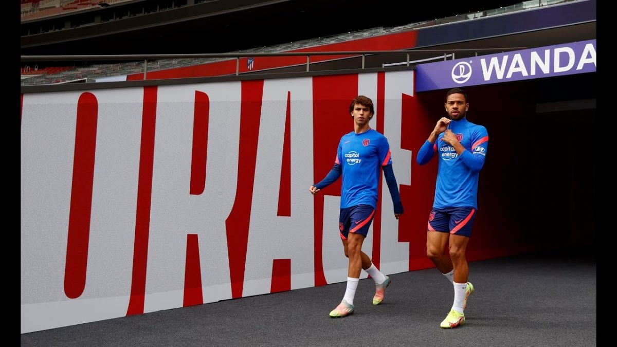 آخرین تمرین اتلتیکو مادرید برای تقابل با بارسلونا
