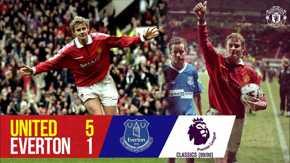 نوستالژی/ منچستریونایتد 5-1 اورتون (4 گل سولشر / فصل 1999-2000)