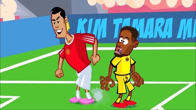 انیمیشن طنز بازی منچستریونایتد 2-1 ویارئال