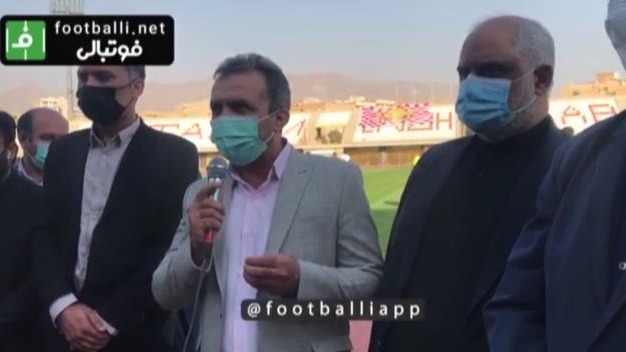 اختصاصی/ صحبتهای محمدمهدی فروردین رئیس فراکسیون ورزش مجلس در حاشیه بازی پیشکسوتان پرسپولیس و شهدای رزکان البرز