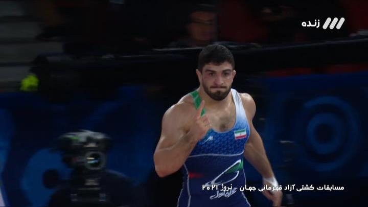 کشتی آزاد قهرمانی جهان/ پیروزی کامران قاسم پور مقابل آمریکا در وزن 92 کیلوگرم و صعود به فینال