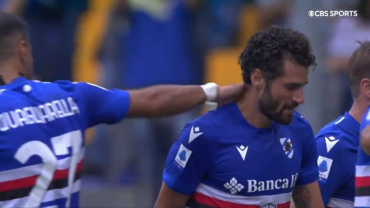 سوپرگل آنتونیو کاندروا در دیدار سمپدوریا و اودینزه