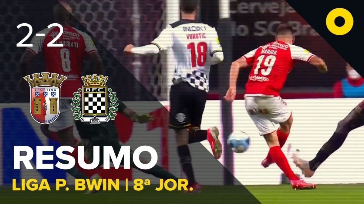 خلاصه بازی براگا 2-2 بوآویستا (حضور علیرضا بیرانوند)