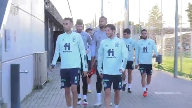 تمرین اسپانیا برای تقابل با ایتالیا در نیمه نهایی لیگ ملتهای اروپا