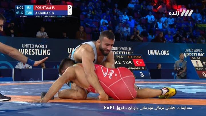 کشتی فرنگی قهرمانی جهان/ شکست پشتام مقابل ترکیه در نیمه نهایی وزن 82کیلوگرم