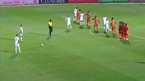 گل اول الجزایر به نیجر (سوپرگل ریاض محرز)