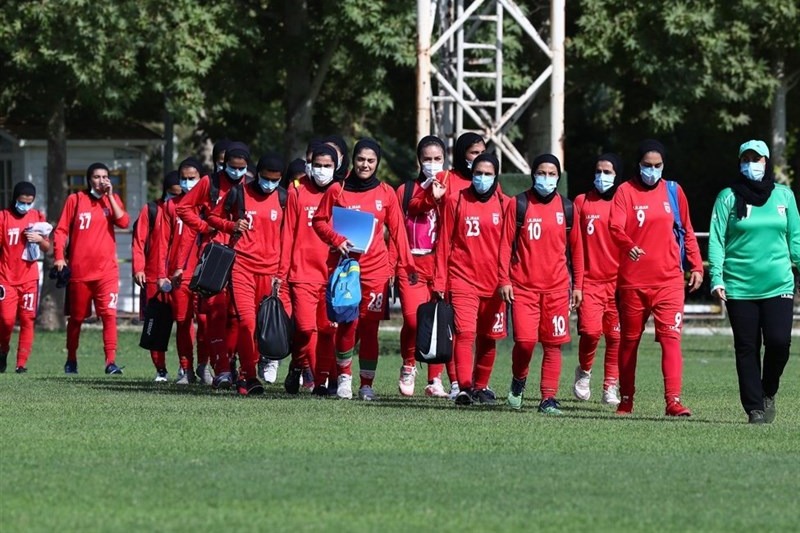 اردوی ۱۰ روزه تیم ملی بانوان در بلژیک