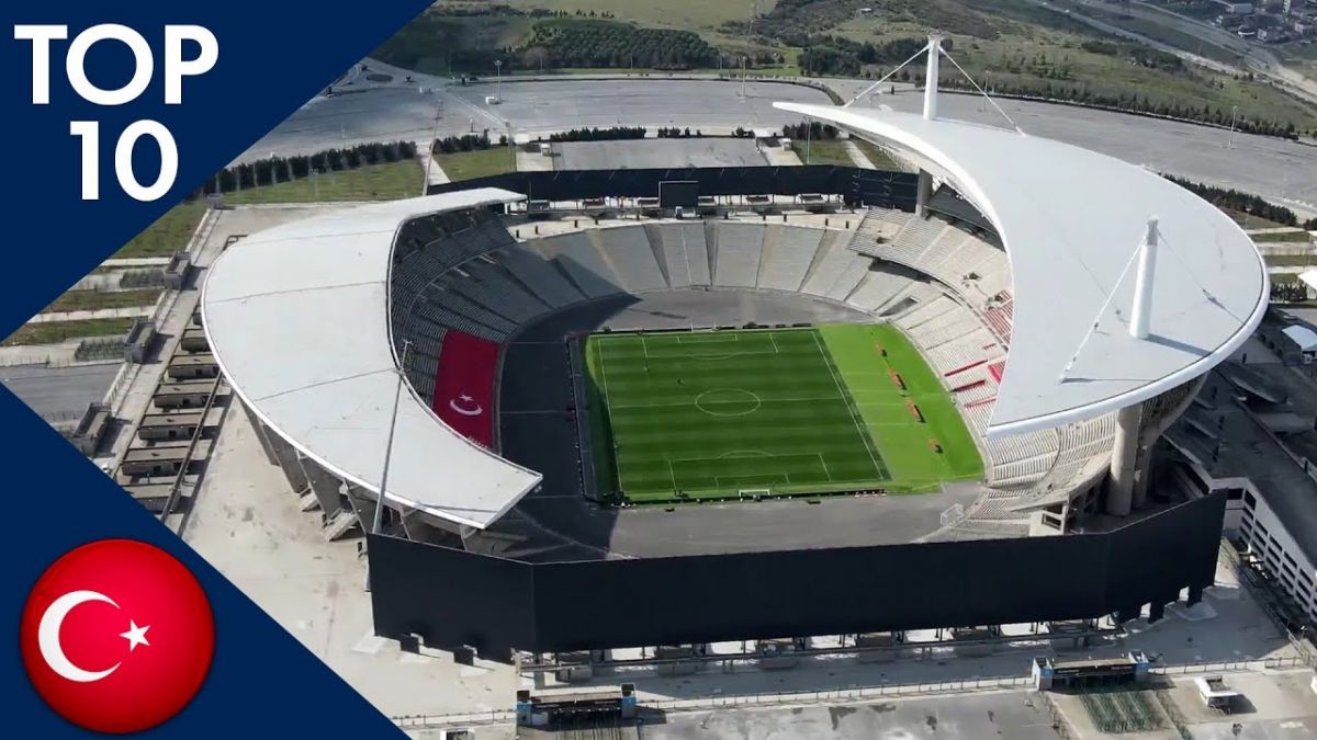 10 استادیوم بزرگ فوتبال ترکیه