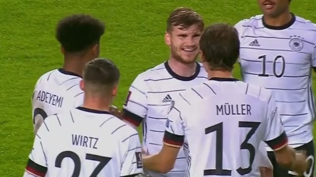 گل دوم آلمان به مقدونیه (ورنر)