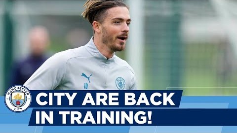 تمرین منچسترسیتی پیش از تقابل با برنلی