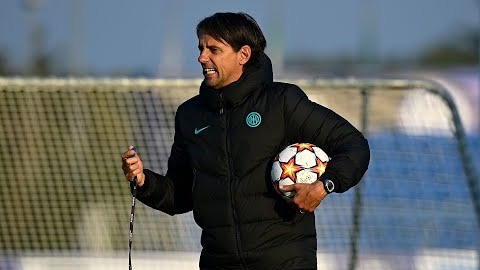 تمرین اینتر برای تقابل با شریف در لیگ قهرمانان