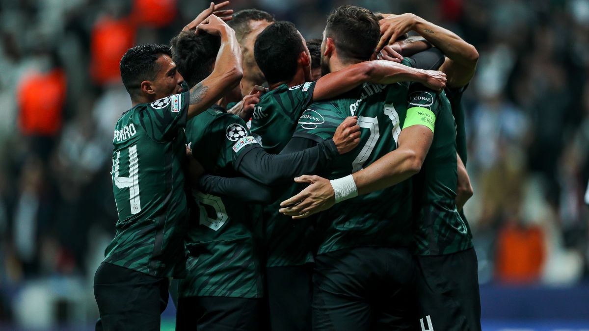 خلاصه بازی بشیکتاش 1-4 اسپورتینگ