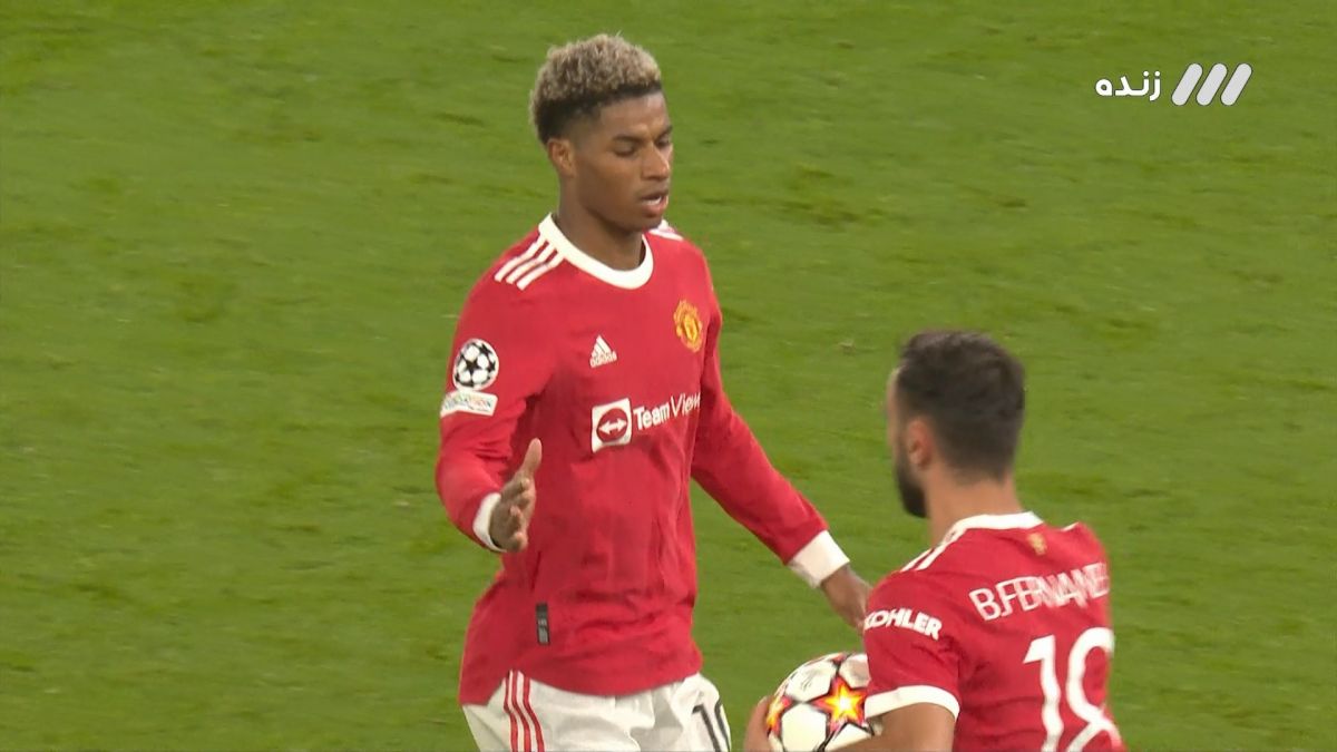 گل اول منچستریونایتد به آتالانتا (مارکوس رشفورد)