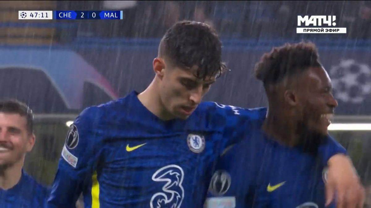 گل دوم چلسی به مالمو (کای هاورتز)