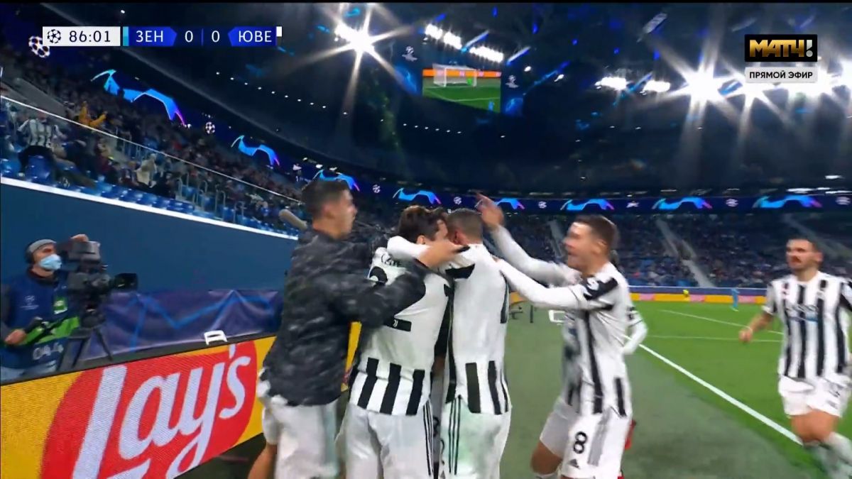 گل اول یوونتوس به زنیت (کولوسفسکی)