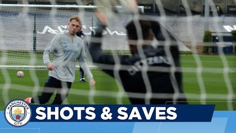 تمرین منچسترسیتی برای تقابل با برایتون