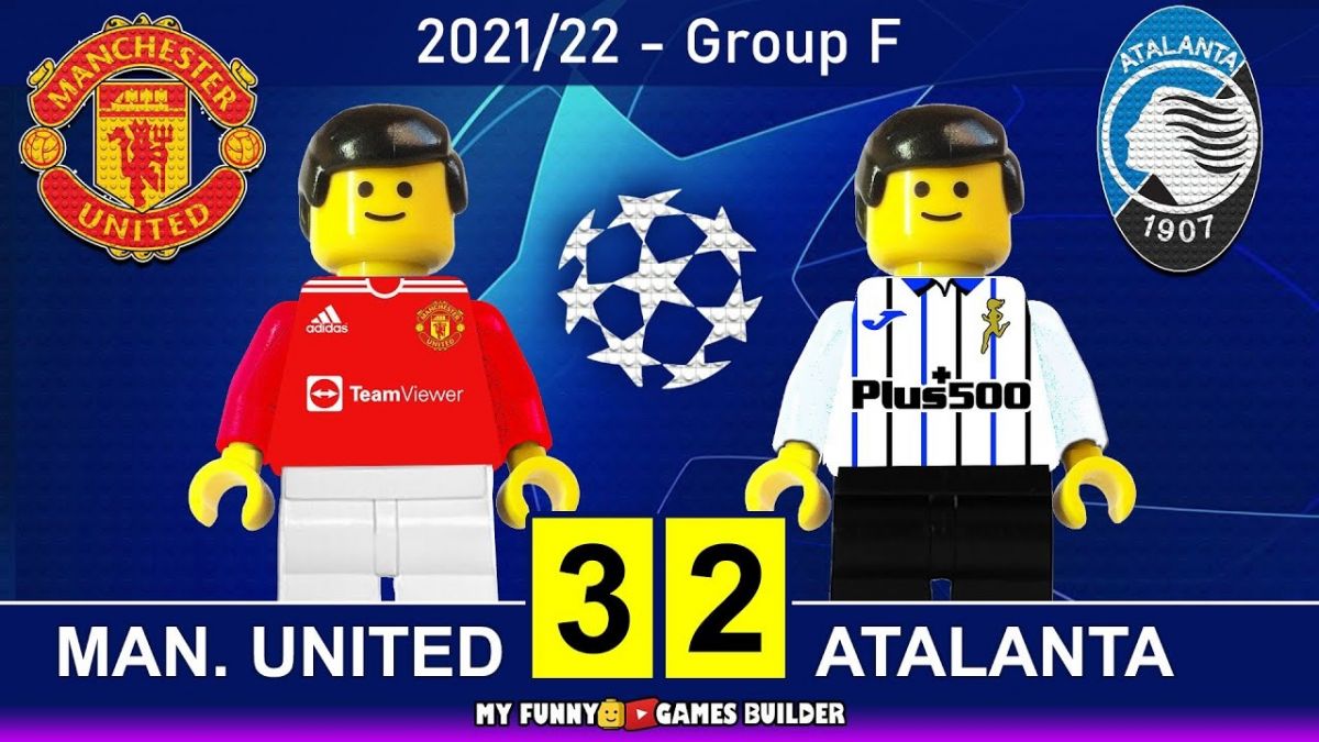 شبیه سازی بازی منچستریونایتد 3-2 آتالانتا با عروسک لگو