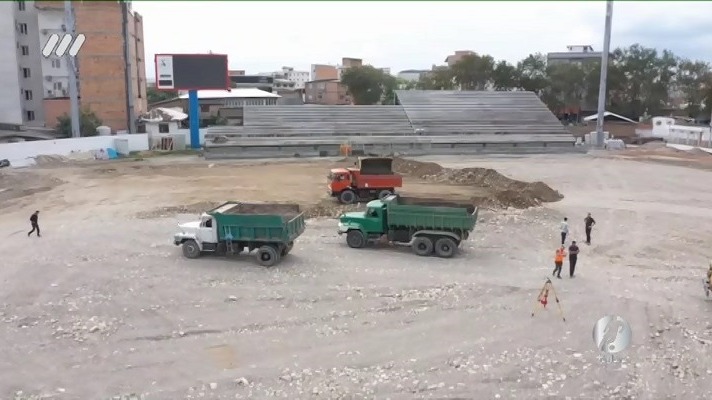 فوتبال برتر/ گزارشی از مراحل آماده سازی ورزشگاه شهید وطنی قائمشهر