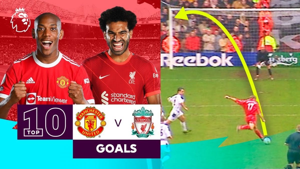 10 گل برتر تقابل های منچسنریونایتد و لیورپول
