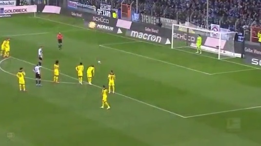 گل اول آرمنیا بیلفلد به دورتموند (کلوس)