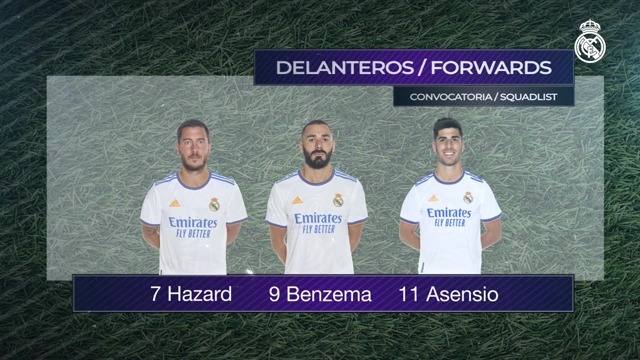 اسامی بازیکنان رئال مادرید برای تقابل با بارسلونا