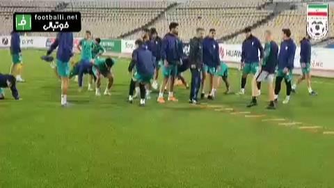آخرین تمرین تیم ملی امید پیش از بازی با امید لبنان