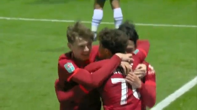 گل اول لیورپول به پرستون (مینامینو)