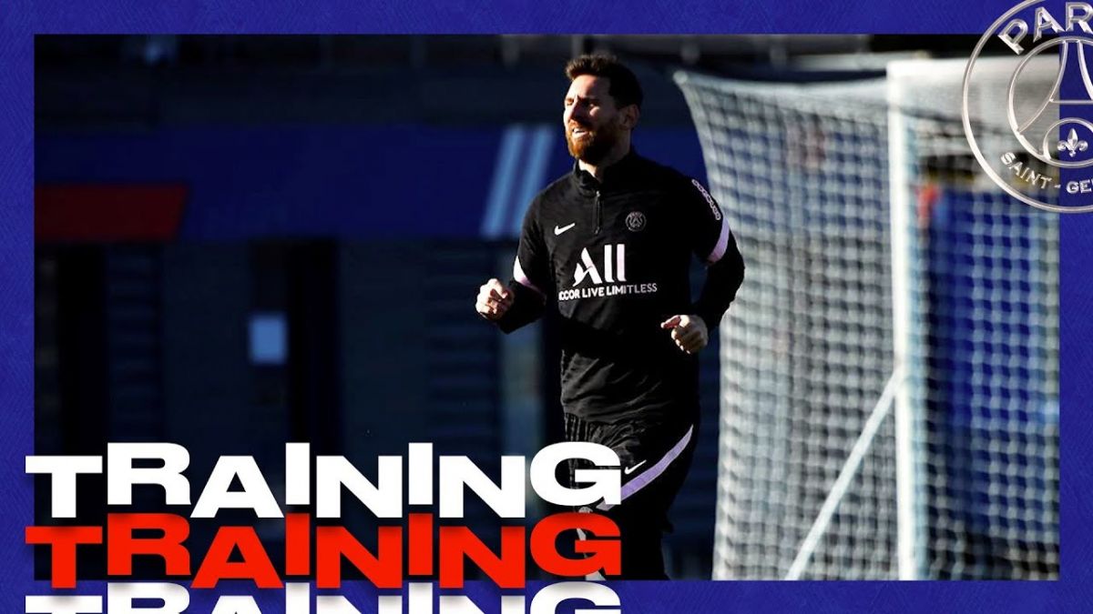 تمرینات پاری سن ژرمن برای دیدار مقابل لیل