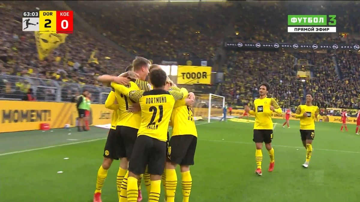 گل دوم دورتموند به کلن (تیگس)