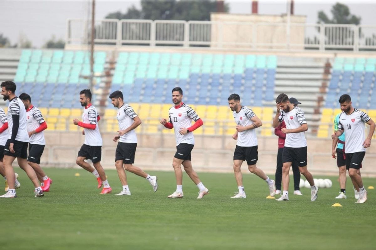 گزارش تمرین پرسپولیس/ مرور دستورات تاکتیکی پرسپولیسیها پیش از دیدار با آلومینیوم