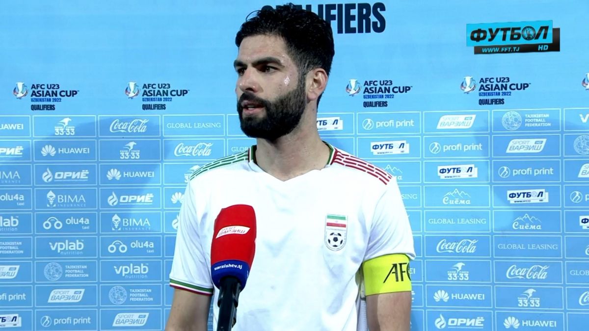 صحبت های یاسین سلمانی بعد از هت تریک مقابل امید تاجیکستان
